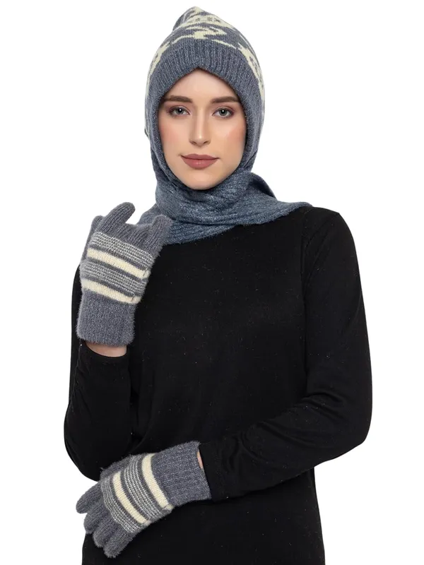 Women_S_Knitted_Beanie_Cap_With_Scarf_And_Gloves_Set