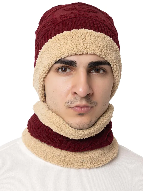 Knit_Beanie_And_Neck_Warmer_Set_With_Fur_Lining