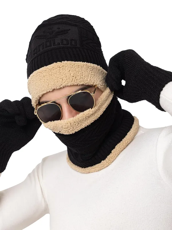 Woolen_Knit_Beanie_Hat_Neck_Warmer_And_Gloves_Set_With_Fur_Lining