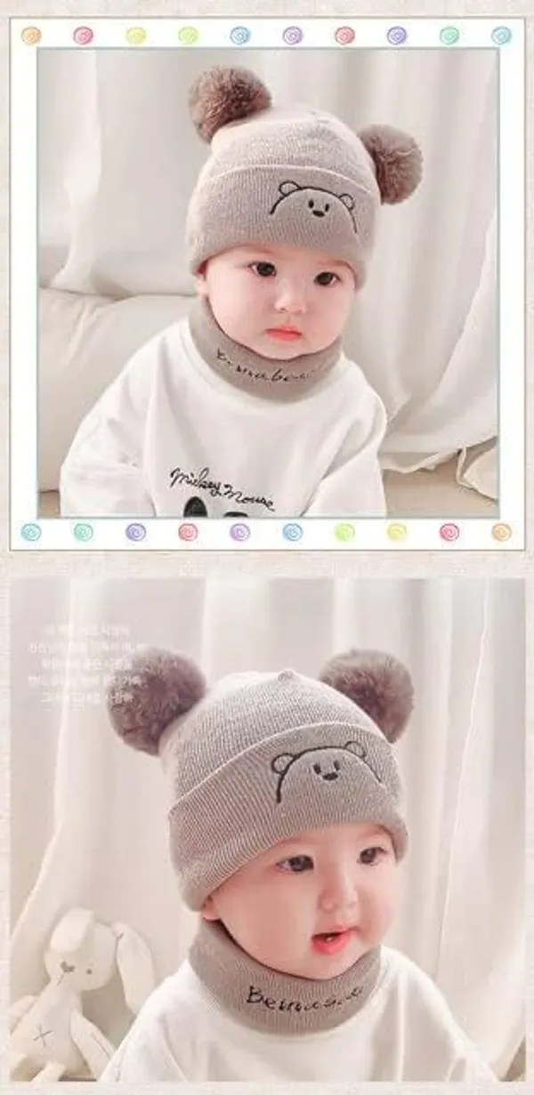 Kids_Winter_Beanie_Cap_With_Neck_Scarf_Set