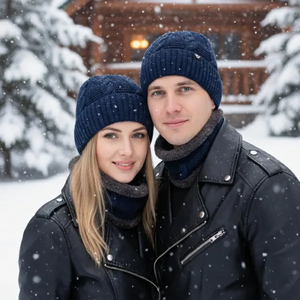 Woolen_Knit_Beanie_And_Neck_Warmer_Set_With_Fur_Lining