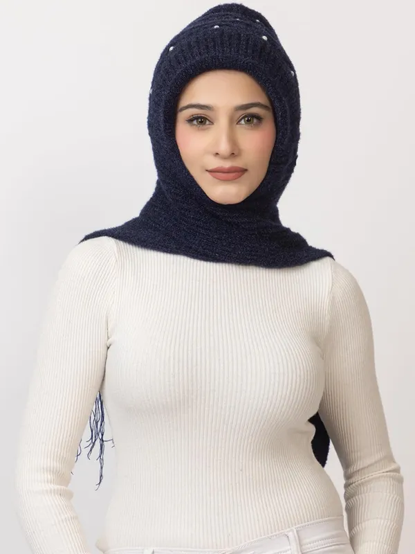 Women_S_Knitted_Beanie_Cap_With_Attached_Scarf