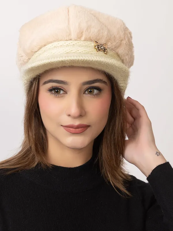 Women_S_Fur_Lined_Knitted_Beret