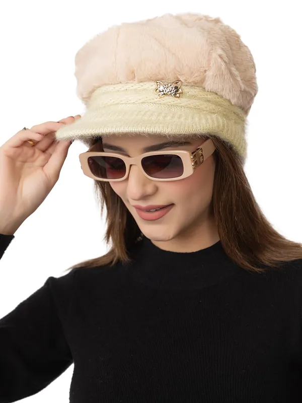 Women_S_Fur_Lined_Knitted_Beret