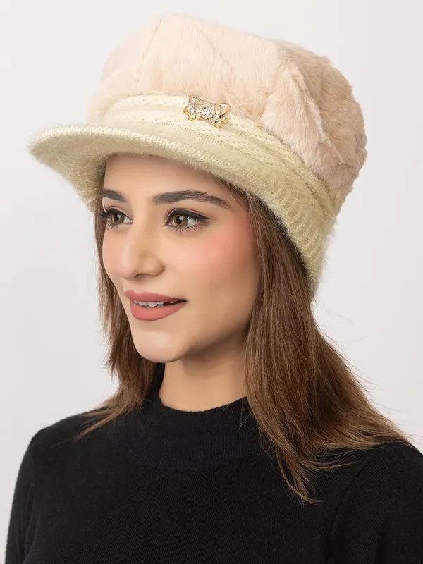 Women_S_Fur_Lined_Knitted_Beret