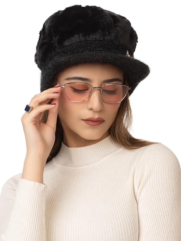 Women_S_Fur_Lined_Knitted_Beret