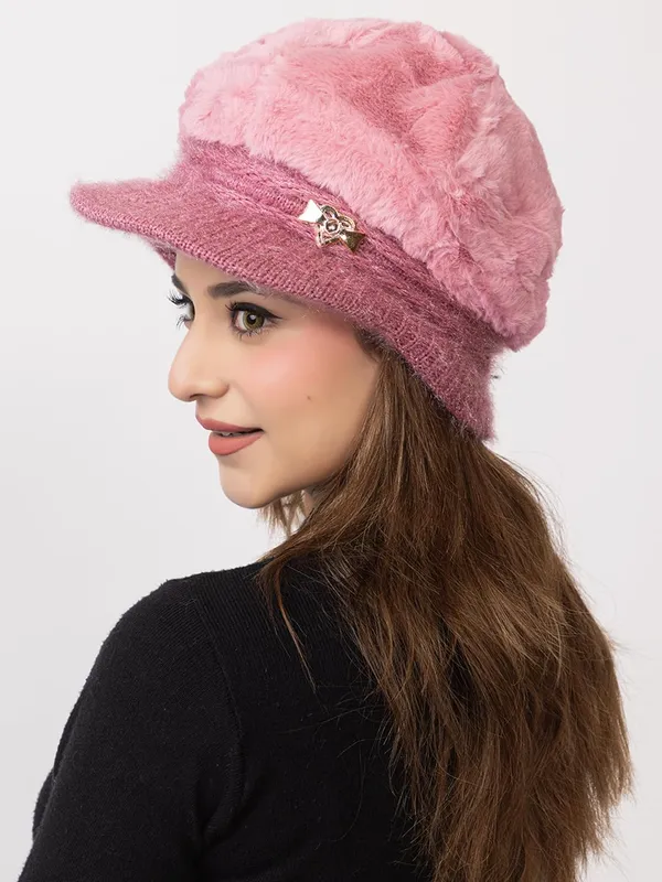 Women_S_Fur_Lined_Knitted_Beret