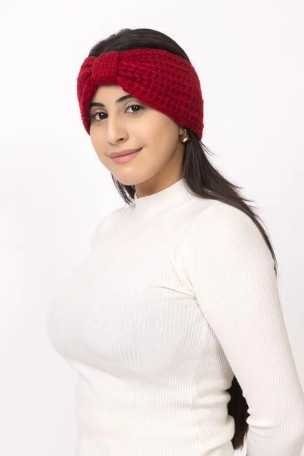 Women_Woolen_Knitted_Headband_Earwarmer