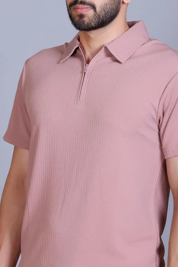 Men_S_Textured_Polo_T_Shirt_With_Zipper_Placket