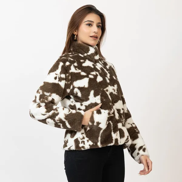 Women_S_Fur_Fleece_Woolen_Zip_Up_Jacket
