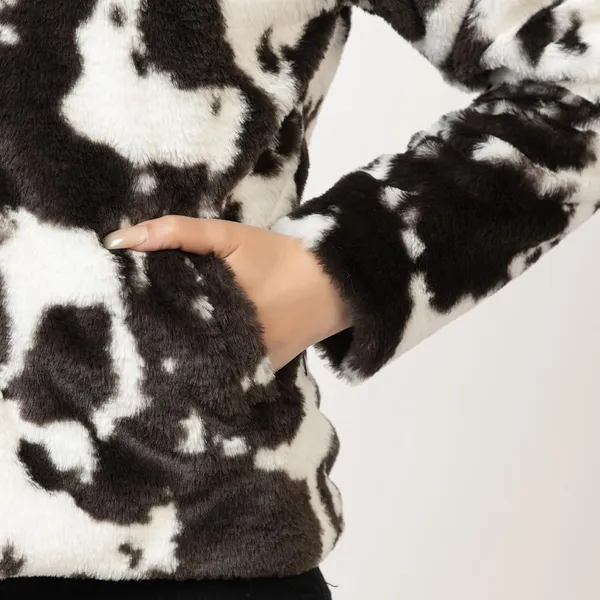 Women_S_Fur_Fleece_Woolen_Zip_Up_Jacket