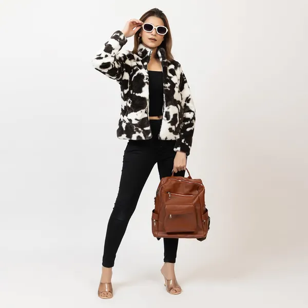 Women_S_Fur_Fleece_Woolen_Zip_Up_Jacket