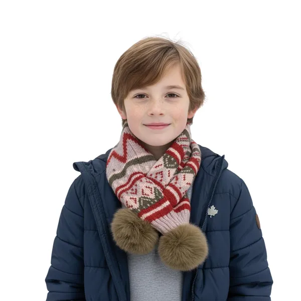 Kids_Winter_Pom_Pom_Muffler
