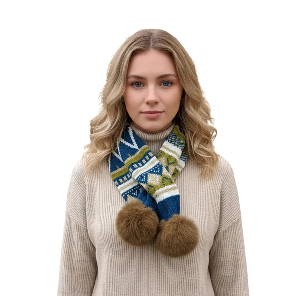 Knitted_Woolen_Muffler_With_Pom_Poms