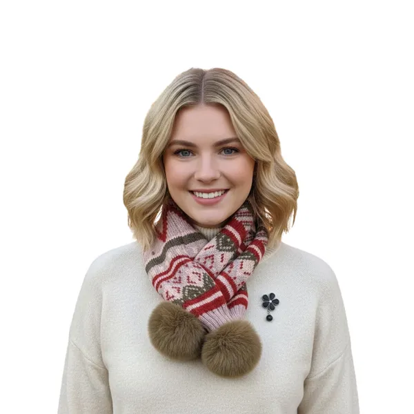Knitted_Woolen_Muffler_With_Pom_Poms