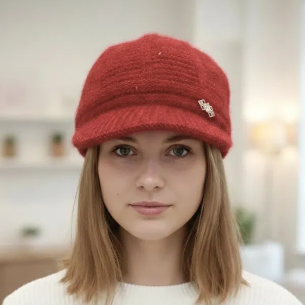 Women_S_Fur_Lined_Knitted_Beret