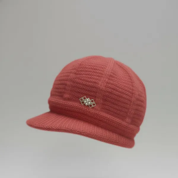 Women_S_Fur_Lined_Knitted_Beret