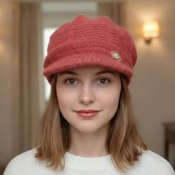 Women_S_Fur_Lined_Knitted_Beret