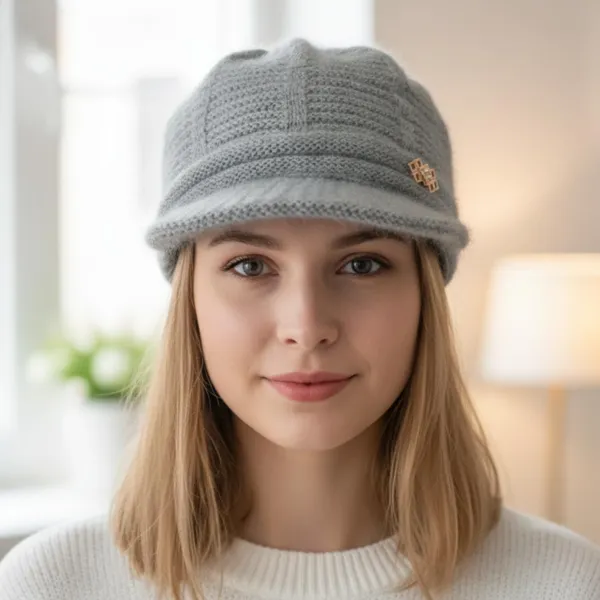Women_S_Fur_Lined_Knitted_Beret