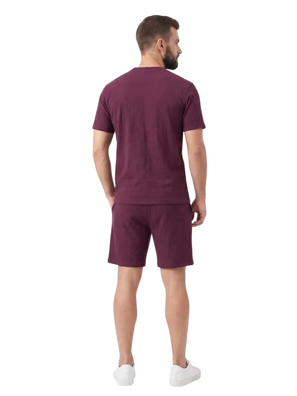 Men_S_Textured_Co_Ord_Set_With_T_Shirt_And_Shorts