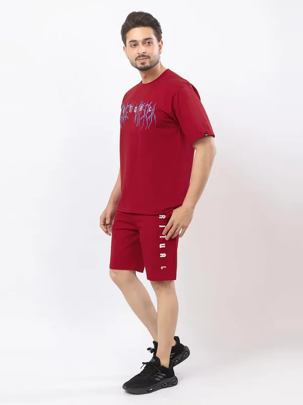 Men_S_Cotton_Co_Ord_Set_With_T_Shirt_And_Shorts