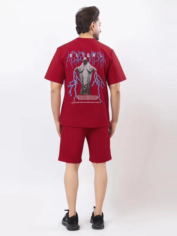Men_S_Cotton_Co_Ord_Set_With_T_Shirt_And_Shorts