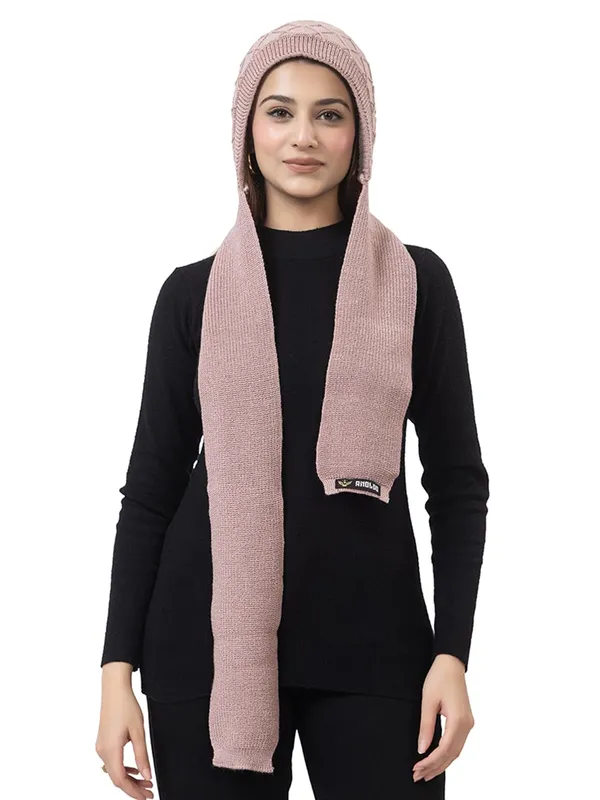 Women_S_Wool_Beanie_With_Attached_Scarf
