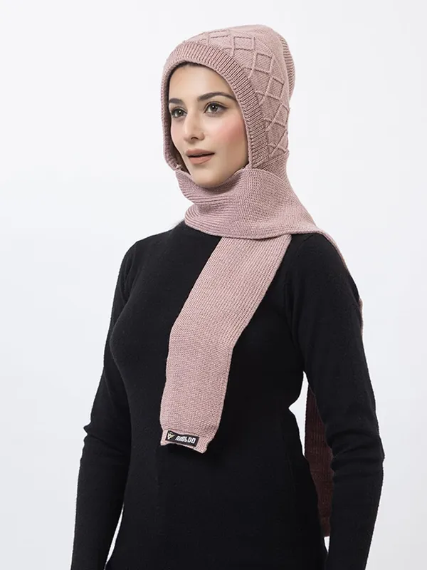 Women_S_Wool_Beanie_With_Attached_Scarf