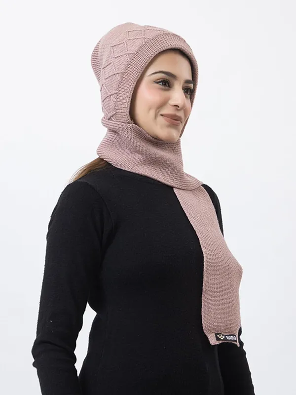 Women_S_Wool_Beanie_With_Attached_Scarf