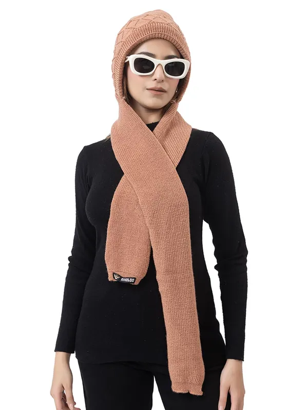 Women_S_Wool_Beanie_With_Attached_Scarf