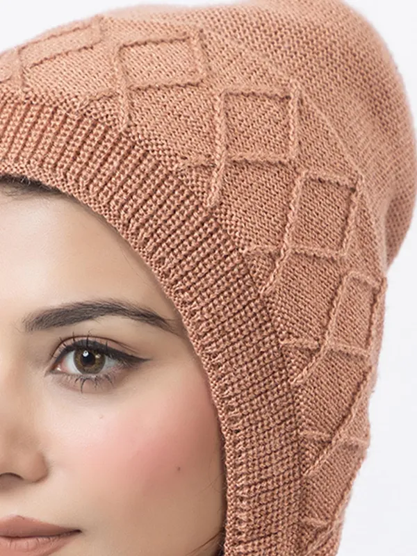 Women_S_Wool_Beanie_With_Attached_Scarf