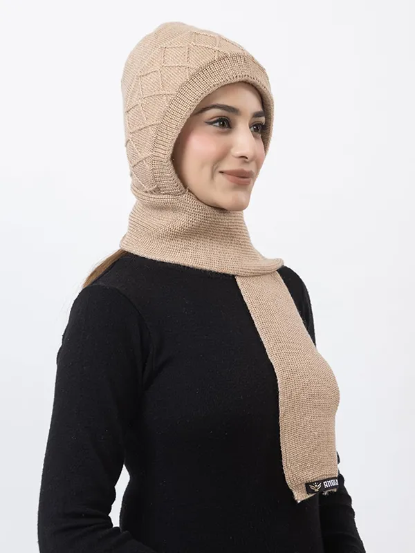 Women_S_Wool_Beanie_With_Attached_Scarf