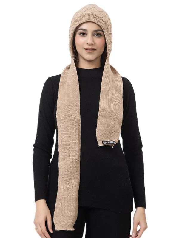 Women_S_Wool_Beanie_With_Attached_Scarf