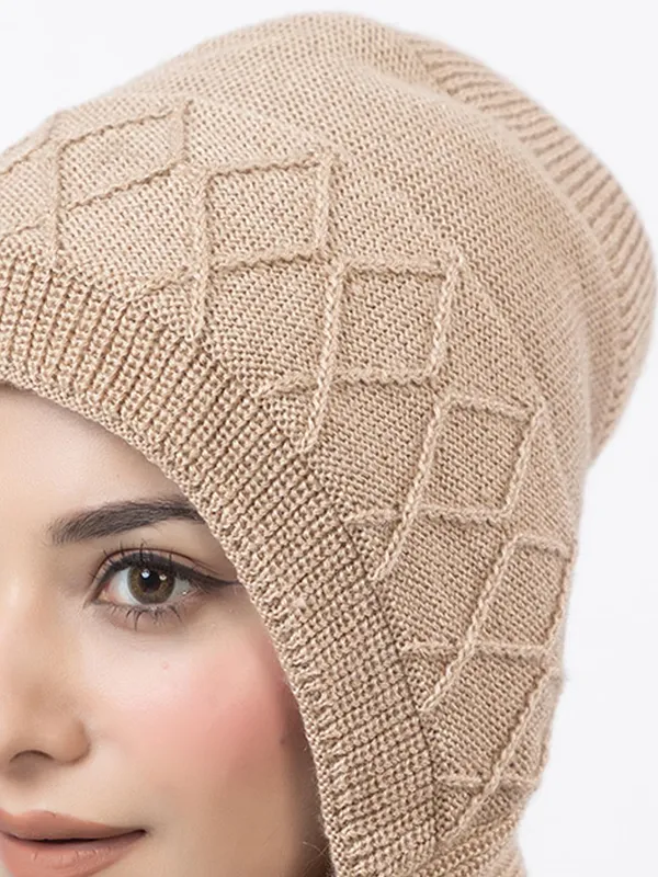Women_S_Wool_Beanie_With_Attached_Scarf