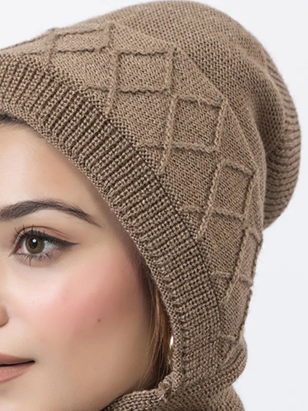 Women_S_Wool_Beanie_With_Attached_Scarf