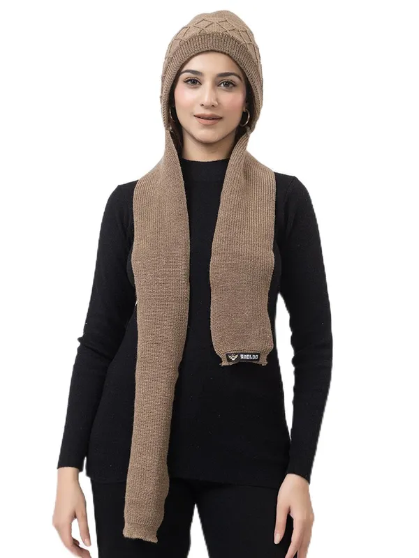 Women_S_Wool_Beanie_With_Attached_Scarf