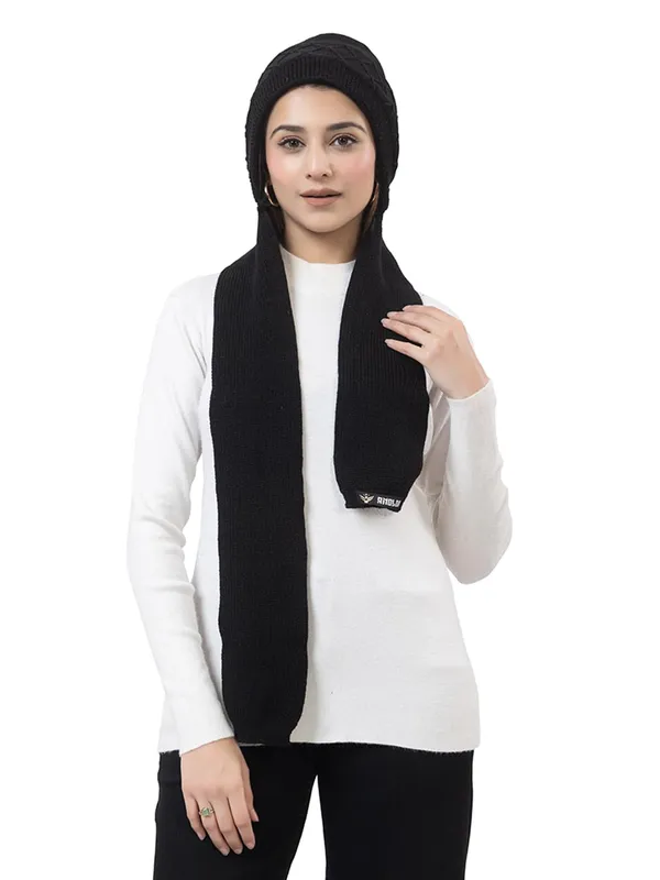 Women_S_Wool_Beanie_With_Attached_Scarf