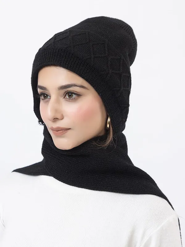 Women_S_Wool_Beanie_With_Attached_Scarf