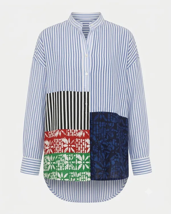 Artisan_Patchwork_Oversized_Shirt