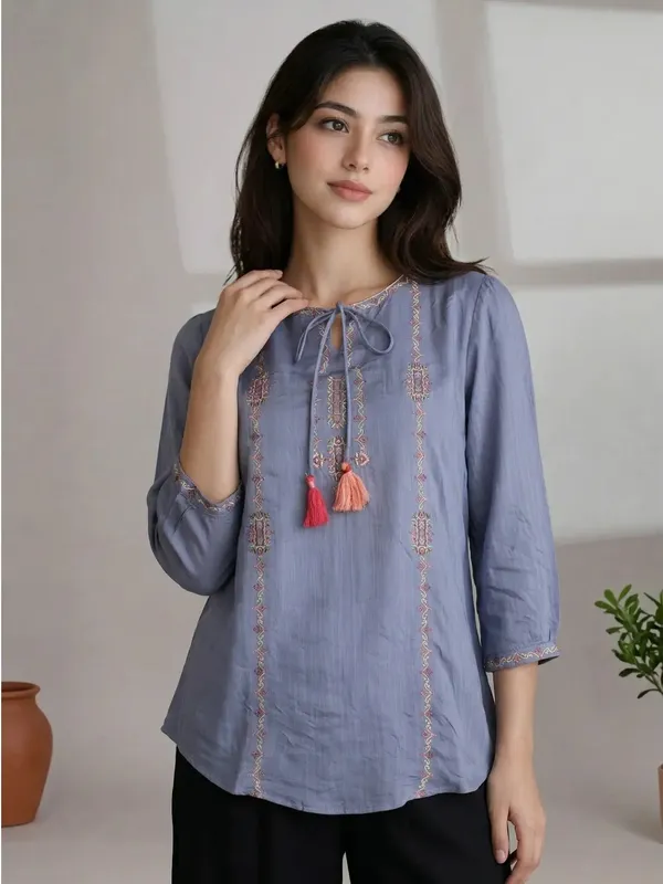 Chokhi_Bandhni_Rayon_Tunic