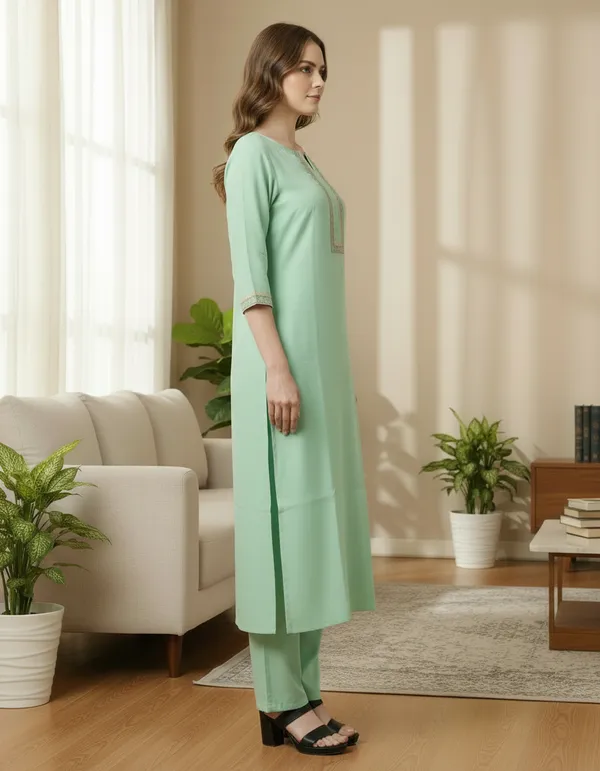 Chokhi_Bandhni_Rayon_Straight_Kurta_With_Palazzo