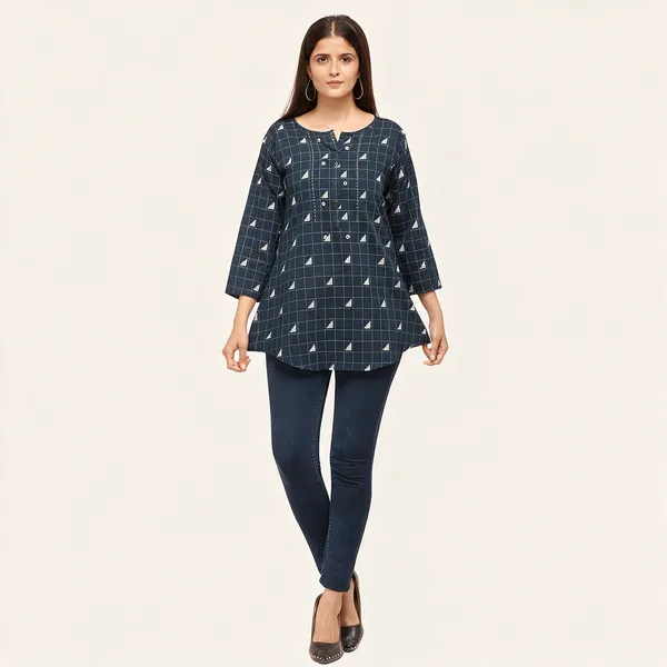 Blue_Rayon_Tunics_For_Women