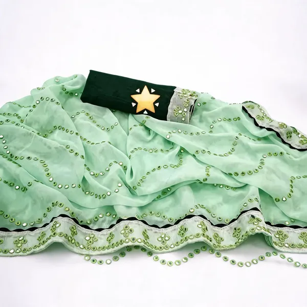 Whimsical_Georgette_Saree_Willow