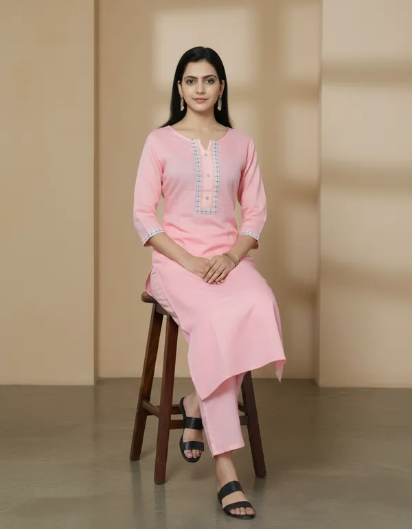 Chokhi_Bandhni_Rayon_Straight_Kurta_With_Palazzo