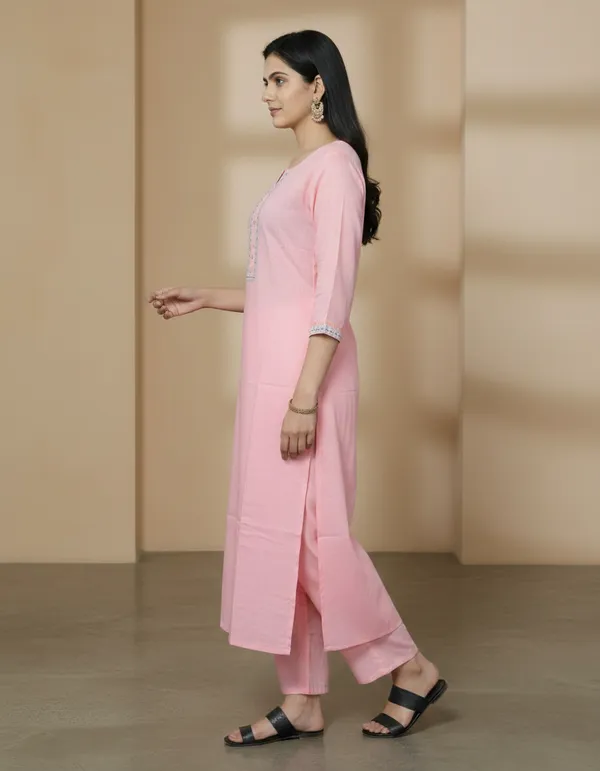 Chokhi_Bandhni_Rayon_Straight_Kurta_With_Palazzo