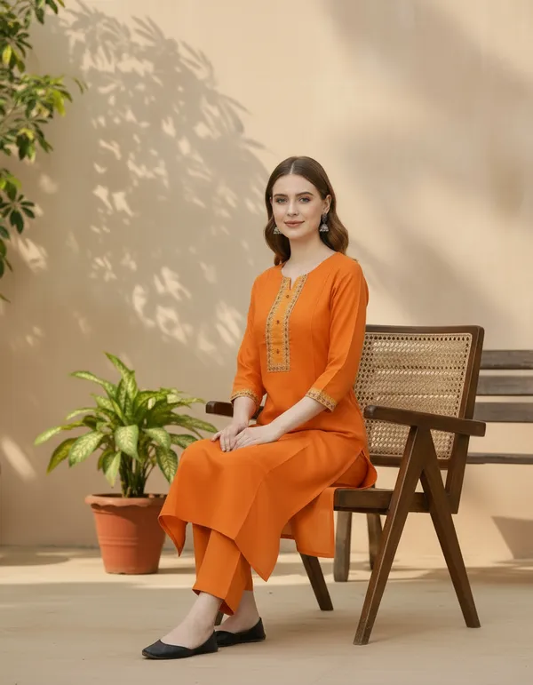 Chokhi_Bandhni_Rayon_Straight_Kurta_With_Palazzo