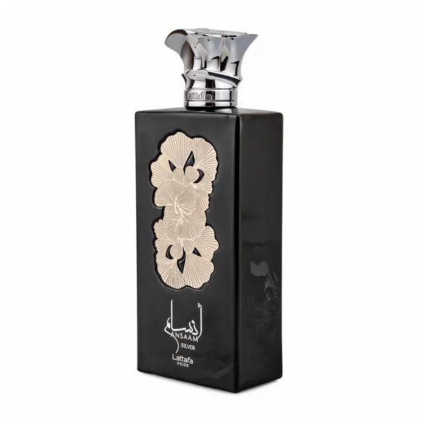 Lattafa_Ansaam_Silver_Cardamom_Vanilla_Amber_Eau_De_Parfum_Unisex