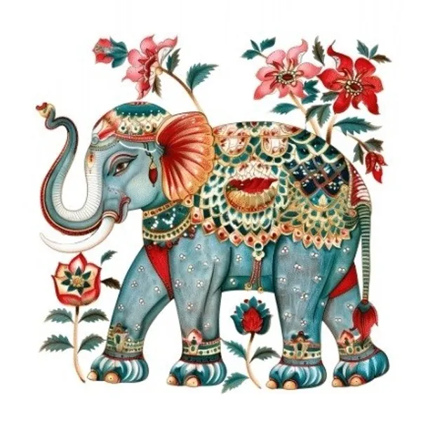 Multicolor_UV_Printed_Indian_Arts_Wall_Frame