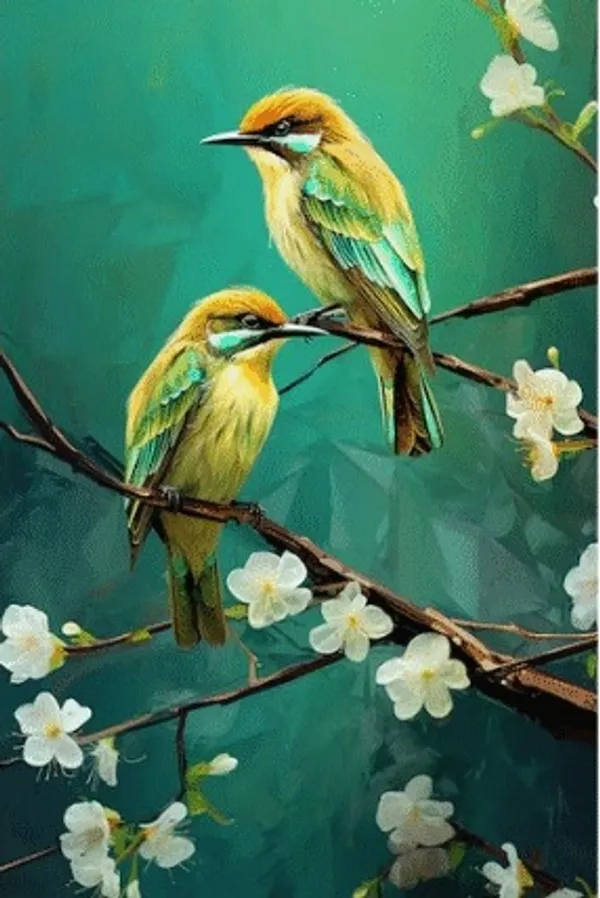 Framed_Nature_Bird_Floral_Wall_Art