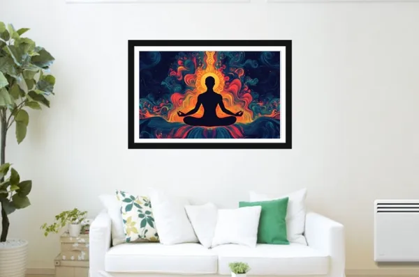Framed_Abstract_Meditation_Wall_Art_Print
